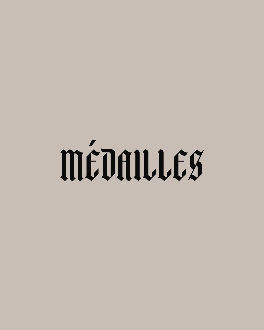 Médailles