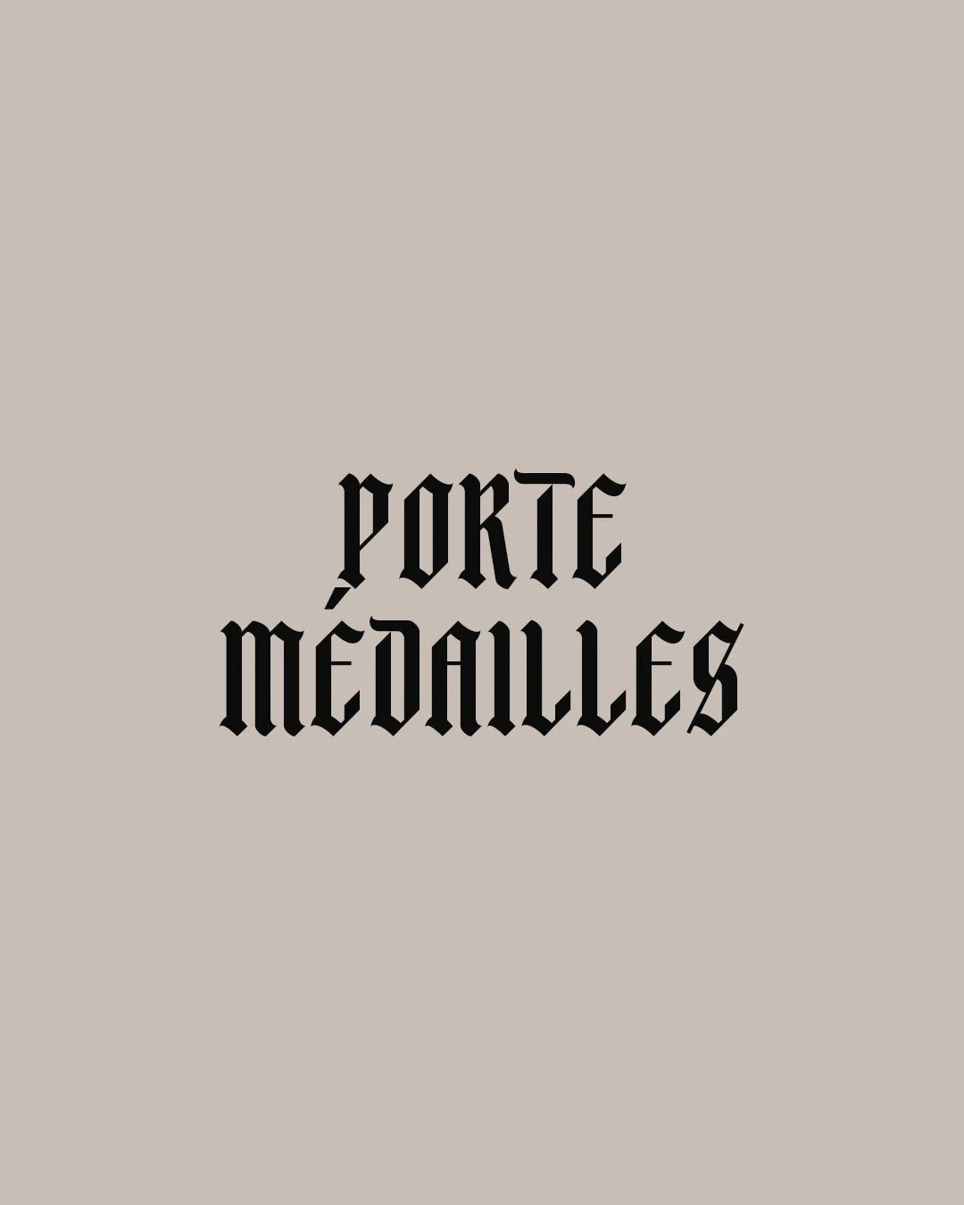 Porte-médailles