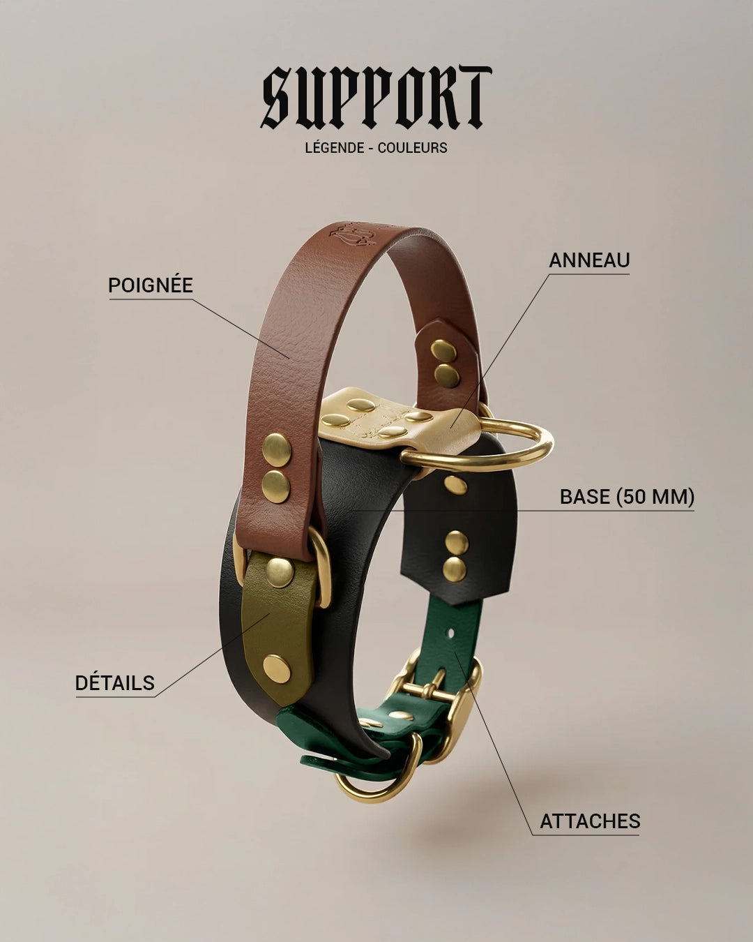 Collier - Support (50 mm)