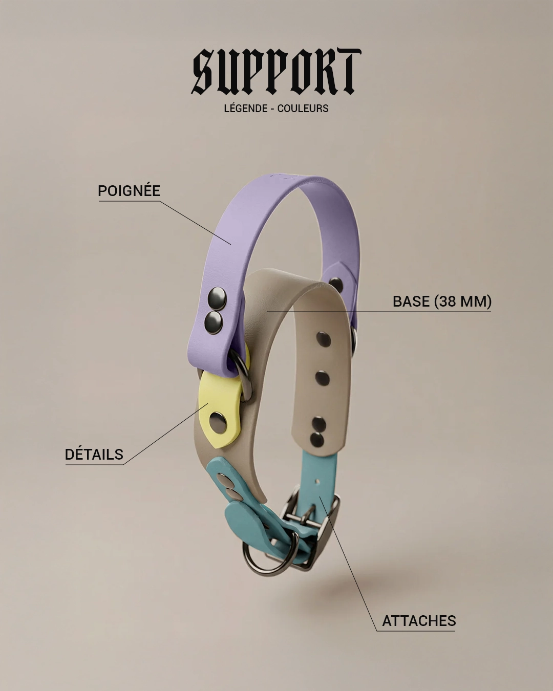 Collier - Support